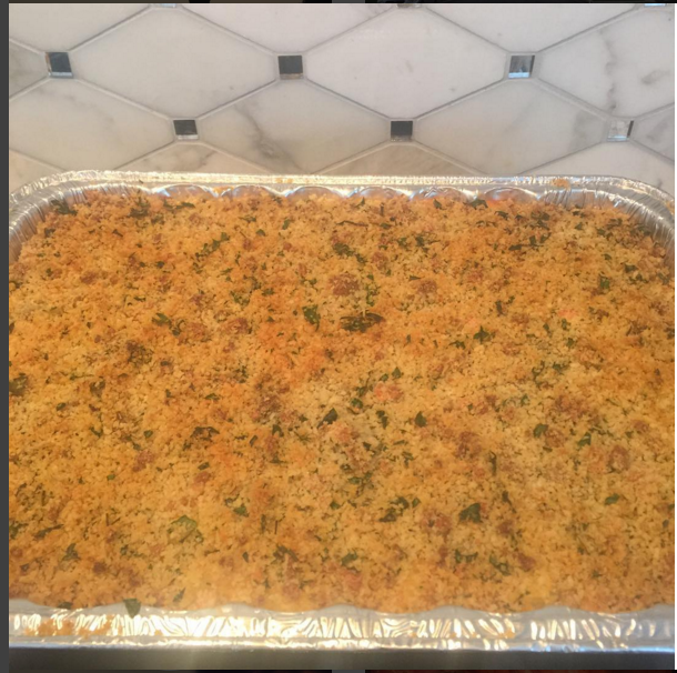 crab meat pie